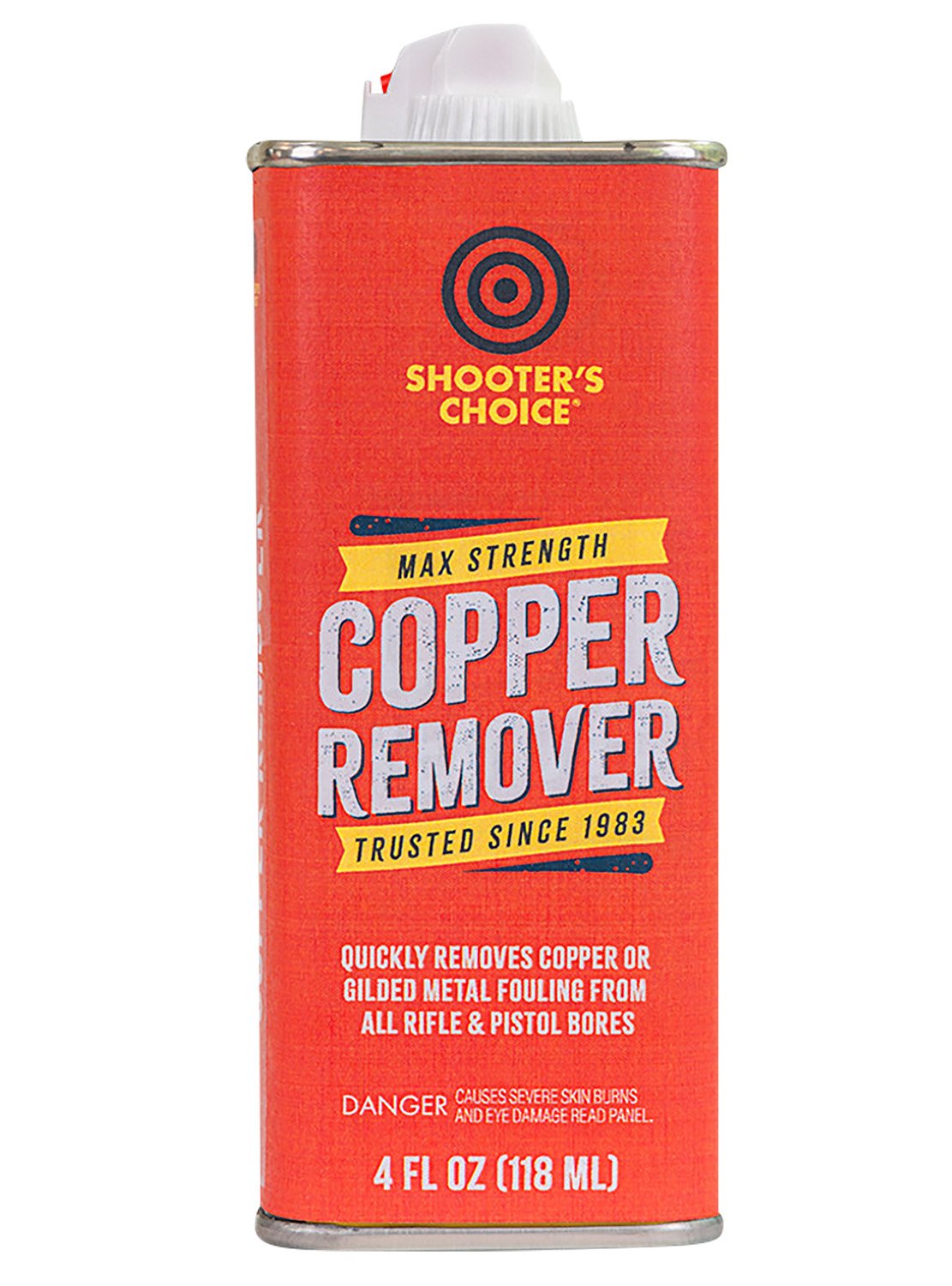 Shooters Choice Max Strength Copper Solvent 4 oz SHFCRS04 - SHOOTERS - 4 OZ
