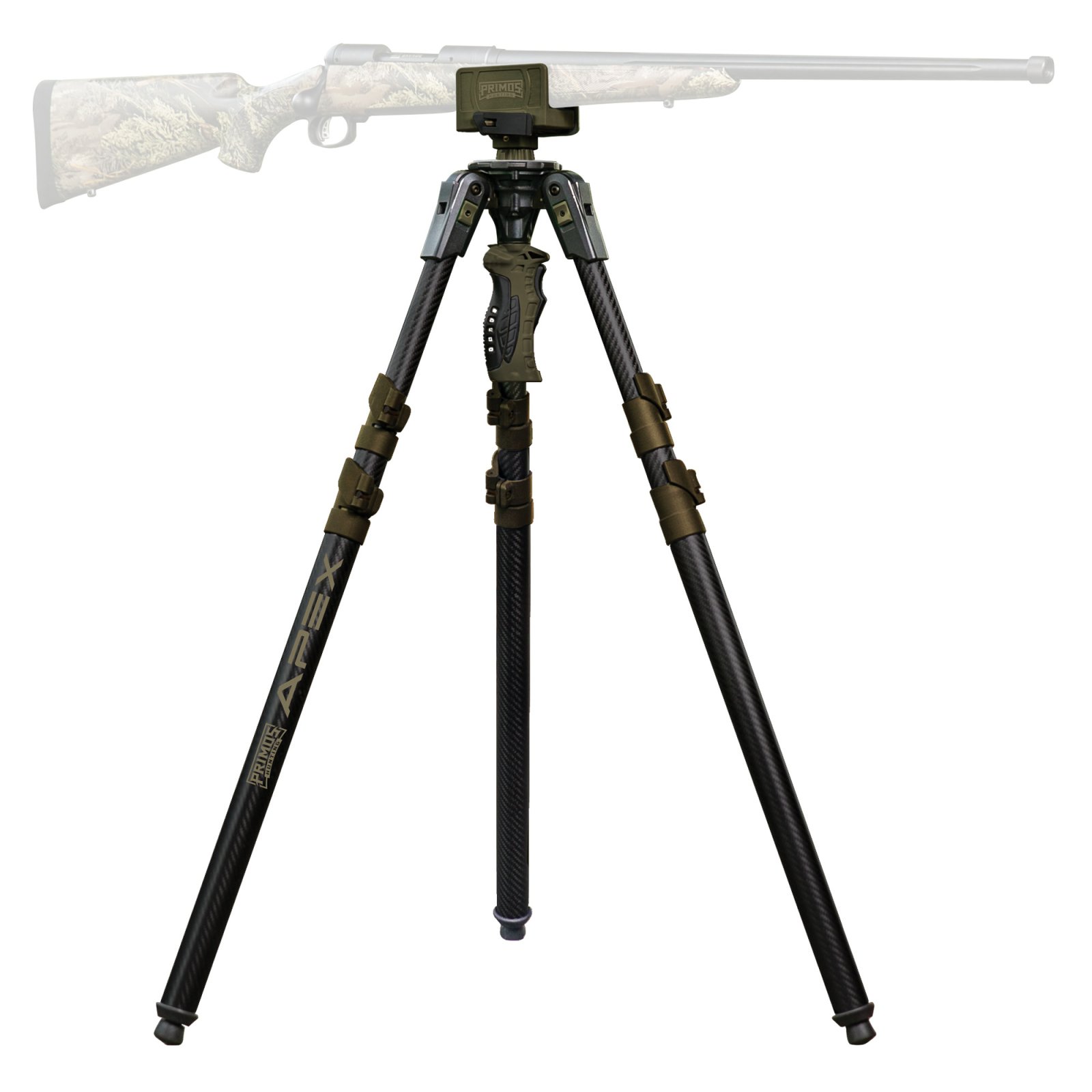 PRIMOS 65900 Trigger Stick Apex Carbon Fiber Tripod - PRIMOS