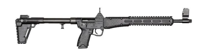 Kel-Tec SUB2K9GLK17BGRN 9mm 16" Semi-Auto Carbine, Glock 17 Mag, Green