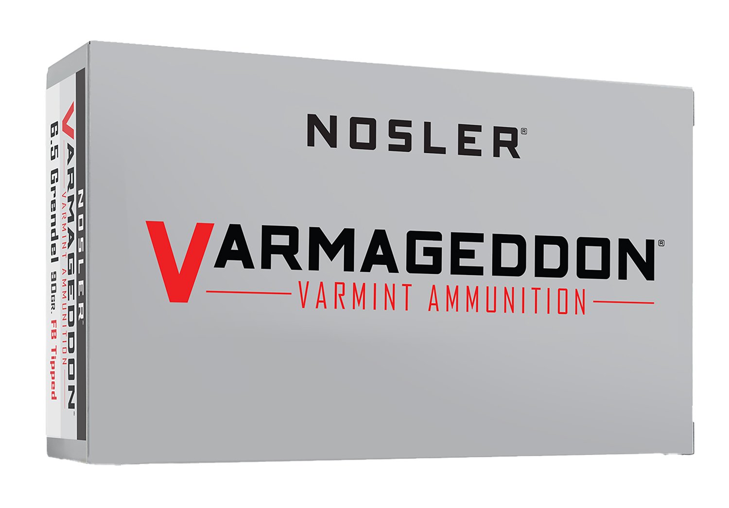 Nosler Varmageddon 6.5 Grendel 90 gr Flat Base Tipped 20 Rounds 65182 - Nosler - 6.5 Grendel