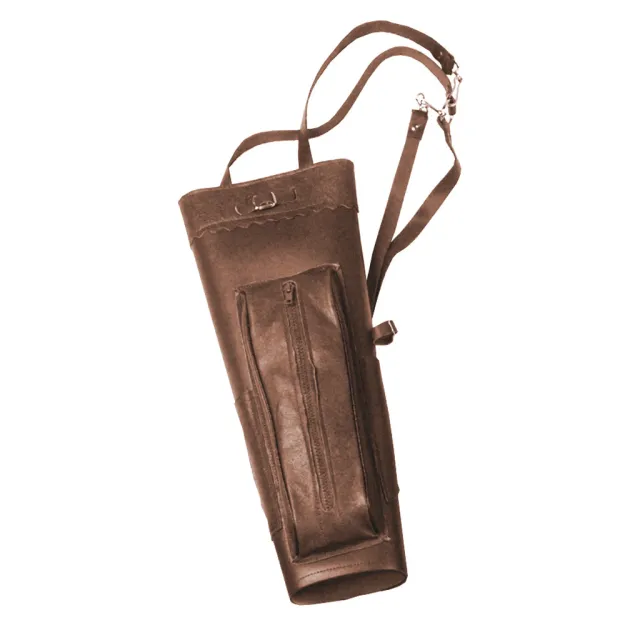 Wyandotte 3200 Leather Center Back Quiver Large RH/LH with Pocket - Wyandotte