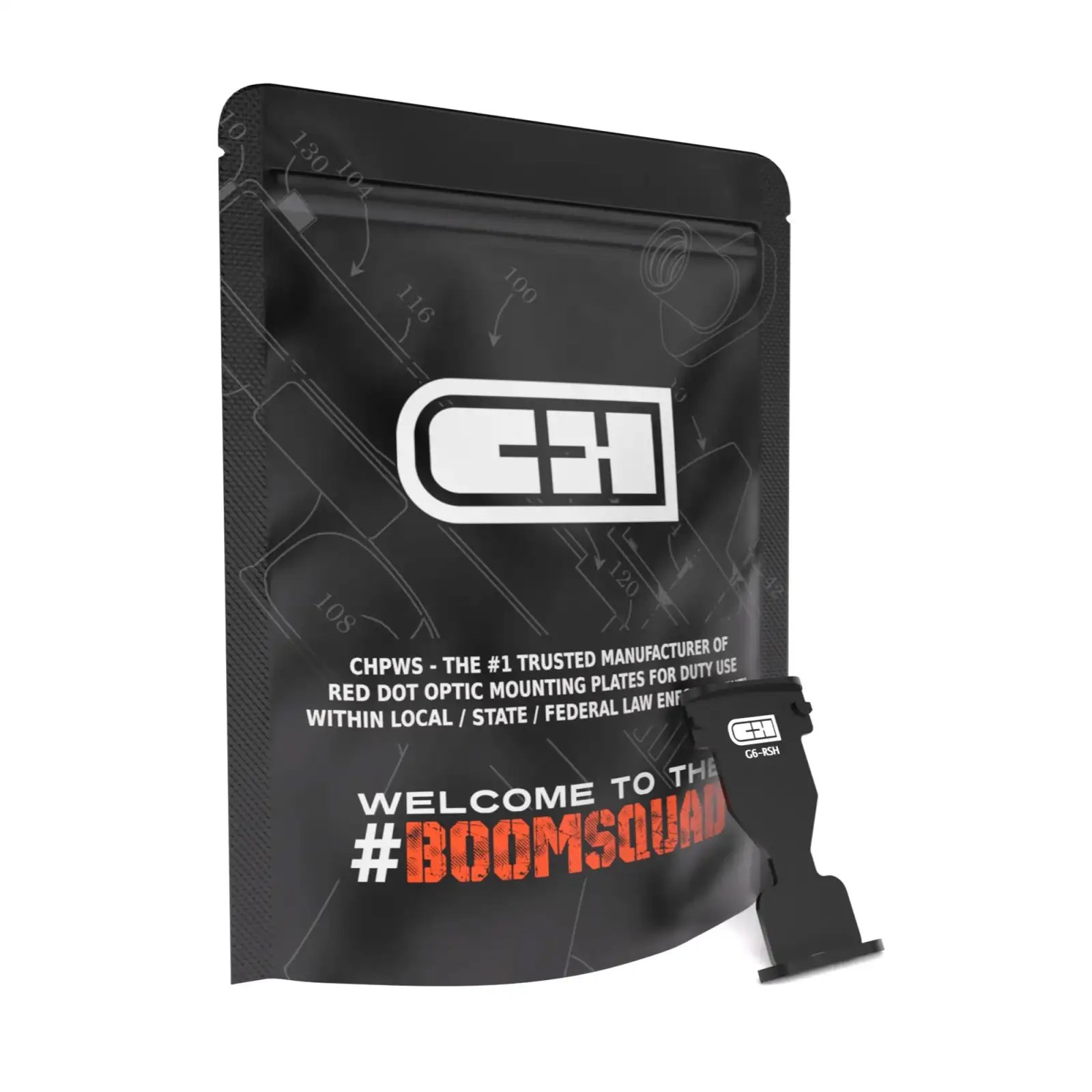C_AND_H_PRECISION G6 RSH Glock Optics Ready Mount - C&H Precision