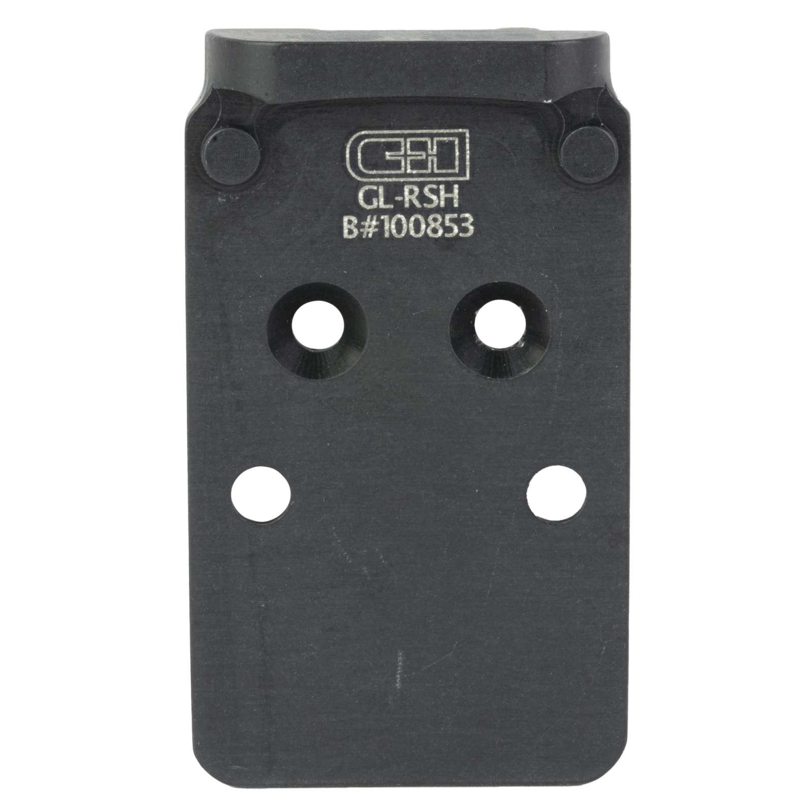 Buy C&H Precision V4 Optic Mounting Plate Glock MOS Black Anodized online