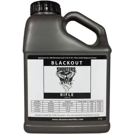 Shooters World D063-028 300 Blackout Rifle Powder 8lbs - Shooter's World