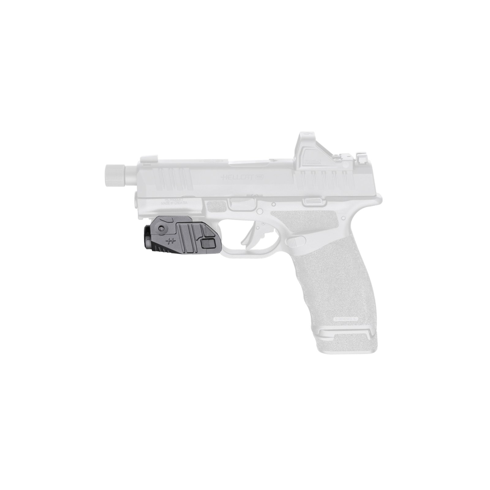 Buy Viridian 9300048 CTL Custom Springfield Hellcat Pro 525 Lumen LED Black online