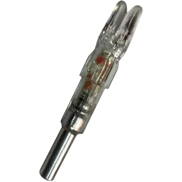 Flex Fletch LIT246RE12 Lighted Arrow Nocks .246 Red 3 Pack - Flex Fletch