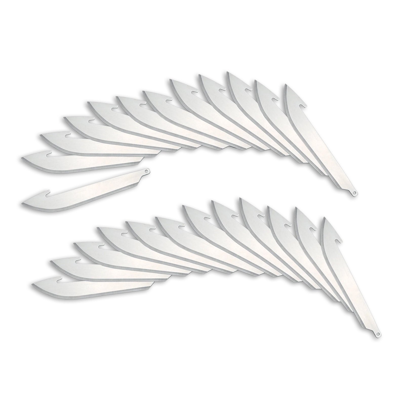 Buy Outdoor Edge RR35-24 24pc 3.5" Drop-Point 420J2 Stainless Blade Pack online
