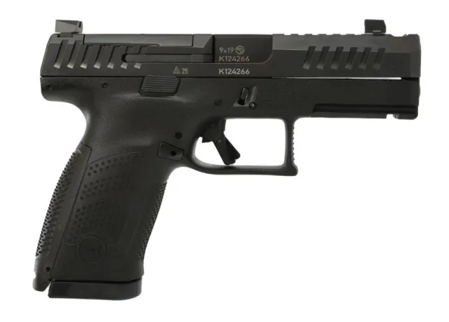 Buy CZ 91579 CZ P-10 Compact 9mm 4.02" Black Polycoat Semi-Auto Pistol online