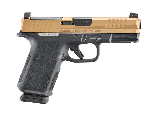 Ruger RXM 9mm 4 In Copper PVD Striker Fired 15+1 - Sturm Ruger & Co - 9MM