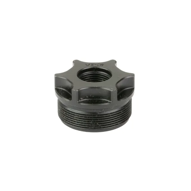 Primary Weapons DTMOUNT-1-2X28-P Mount 1/2X28 Anodized Black Finish