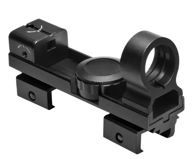 NcStar 1x25 Red/Green Dot Reflex Sight with 3/8in Dovetail Base (DAB) - NcSTAR - 25 MM