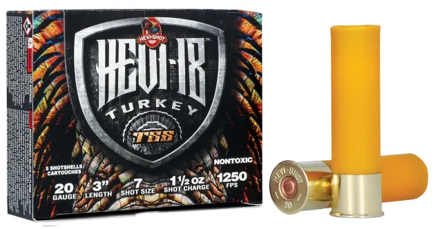 Buy HEVI Shot Hevi TSS Turkey 20 Gauge 3 In 1.5oz #7 5RdBox online