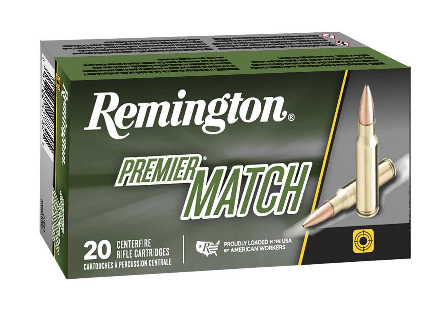 Remington Premier Match 6mm Creedmoor 107 gr Sierra MatchKing BTHP 20 Box - Remington Arms Company, LLC - 6mm Creedmoor