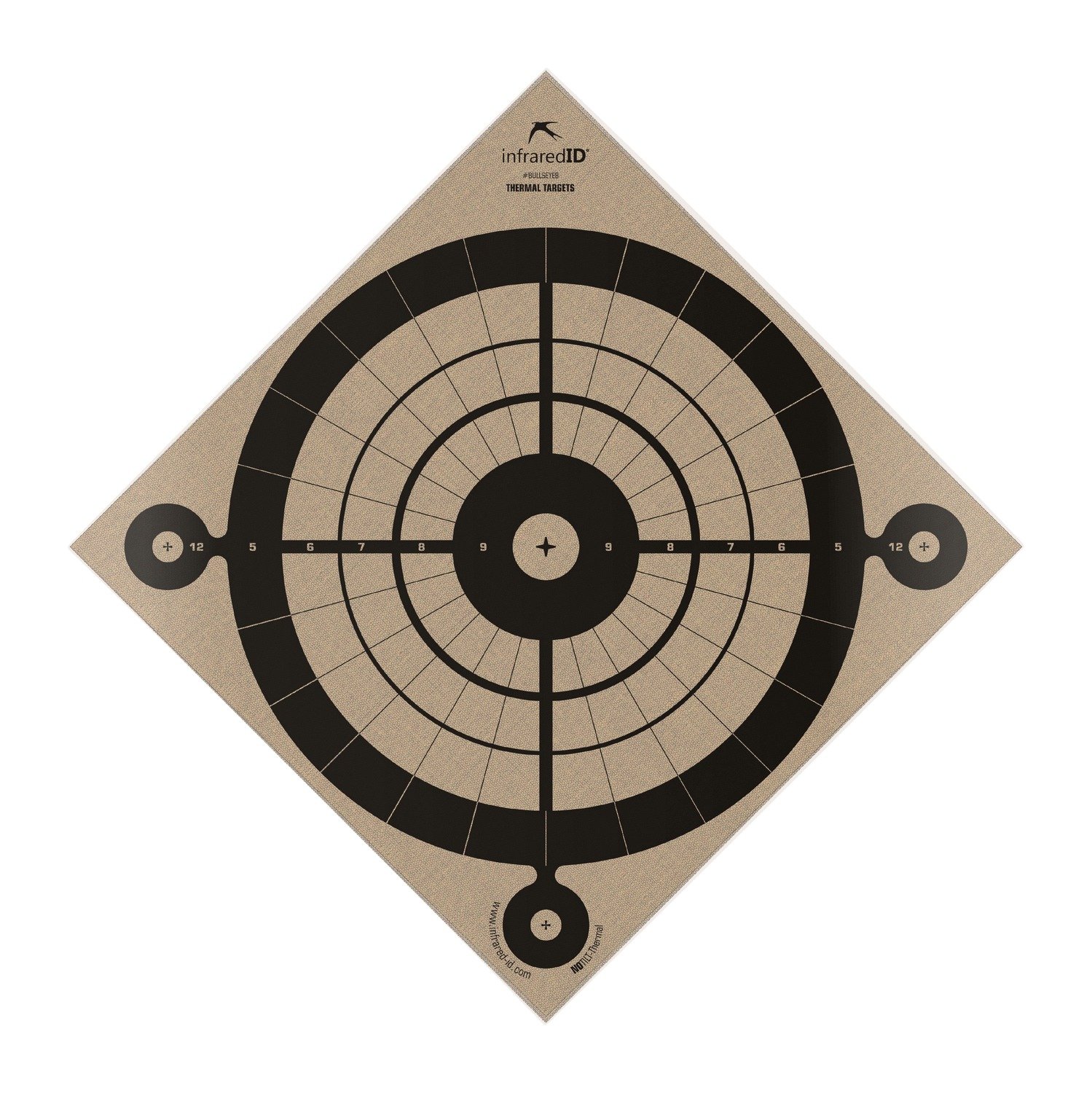 INFRARED-ID BULLSEYE8 Thermal Target 3 Pack Premium - INFRARED-ID