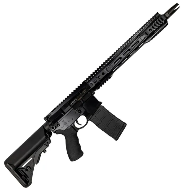 FRA Libertas-S 5.56 NATO 14.5 In Pinned Welded Binary Elite Black