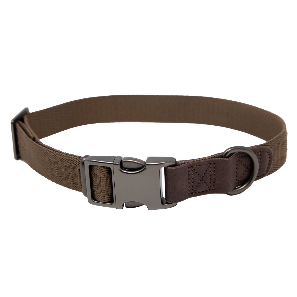 Higdon Outdoors 34205 Adjustable Dog Collar 15-23 In Chocolate Brown - Higdon Outdoors