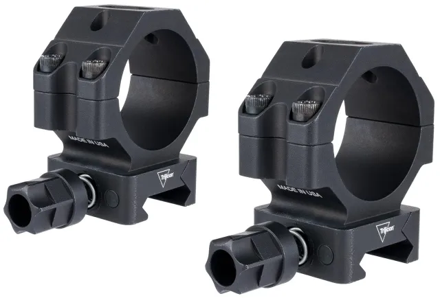 Trijicon AC22073 Q-LOC 35mm Medium Matte Black Picatinny Scope Rings - Trijicon - 35MM