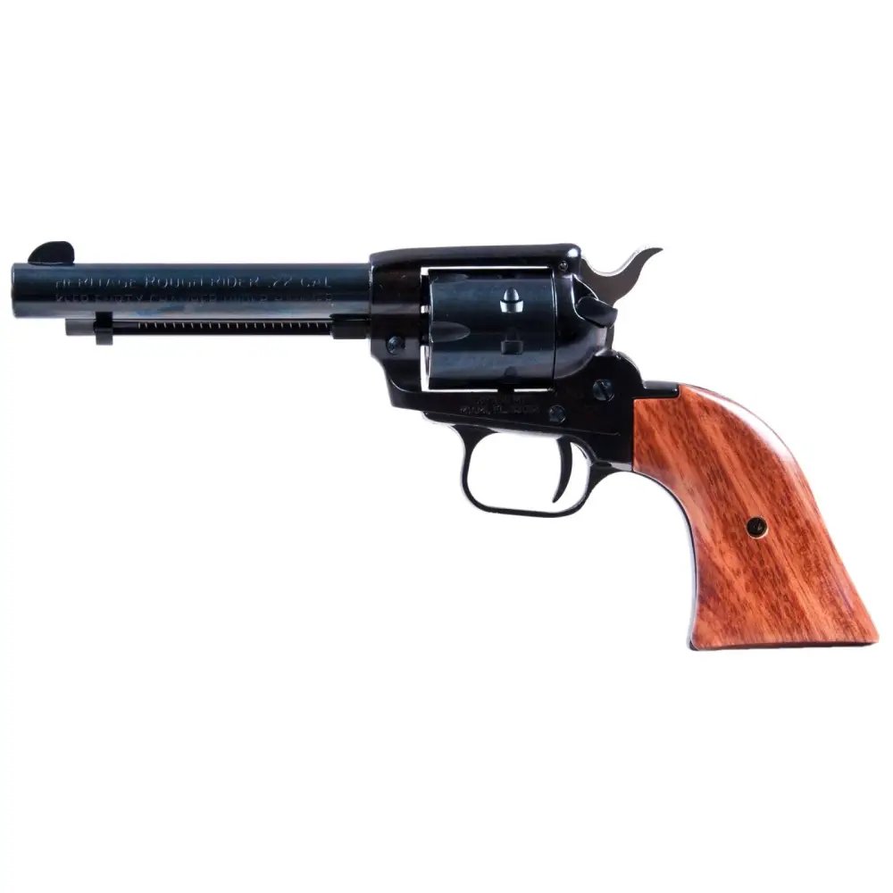 Buy Heritage Manufacturing Rough Rider .22LR/.22 Mag Revolver, 4.75" Blue Barrel, Cocobolo Grips, 9-Round Capacity, RR22999MB4 online