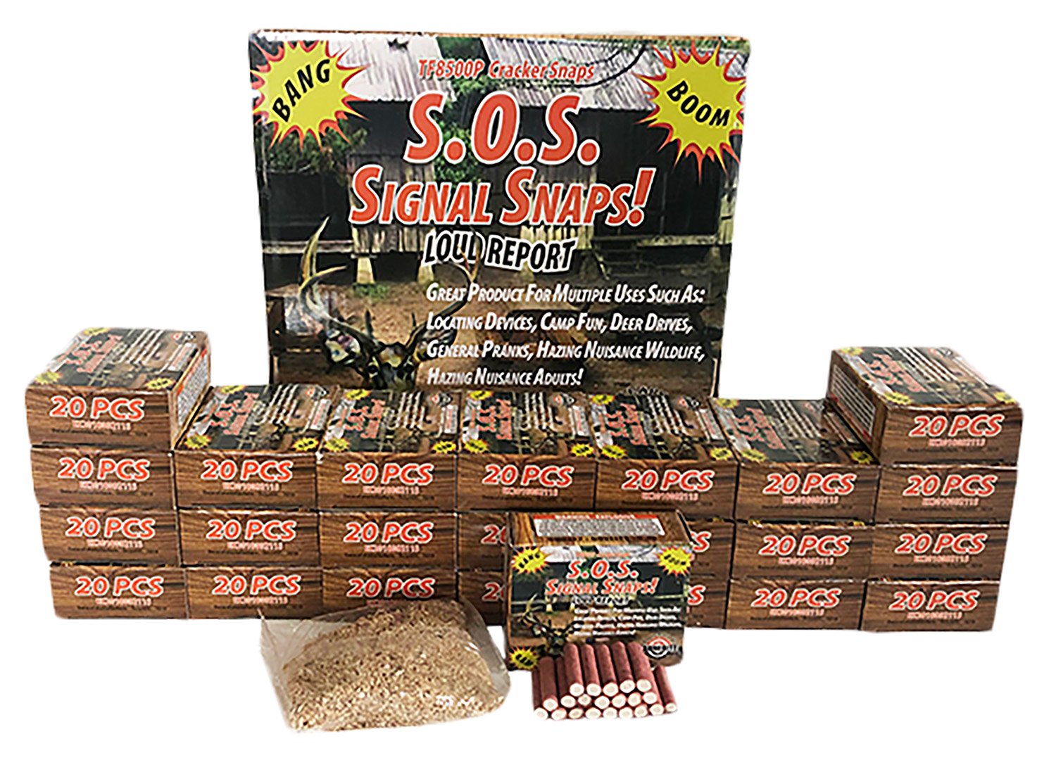 Tannerite SOS Signal Snaps Impact Enhancement 480 Explosive 6 lbs - Tannerite