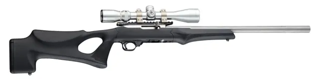 Buy Hogue 22070 OverMolded Rifle Stock Black Thumbhole for Ruger 10/22 .920" online