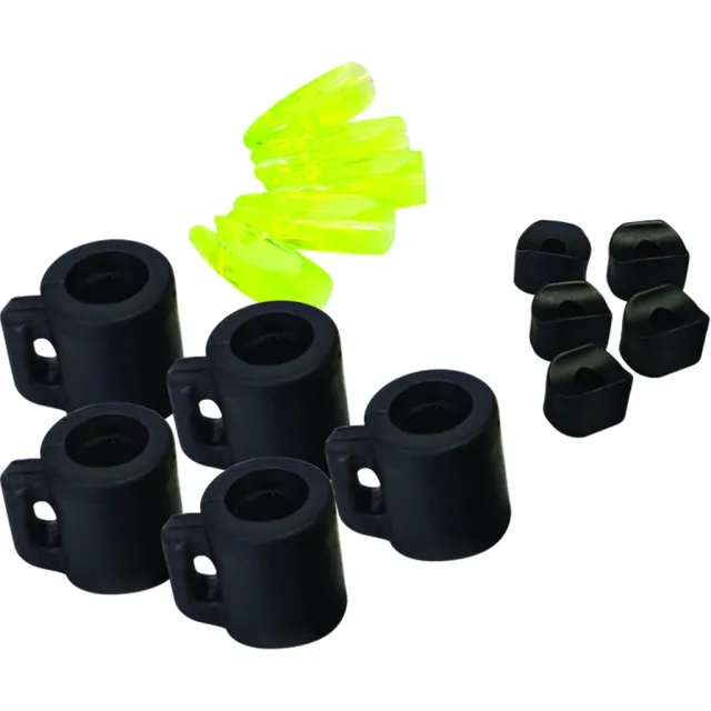 ABF5202N Cajun Pro Slides 5 Pack for 5/16" Shafts, Single Attachment Point - Cajun