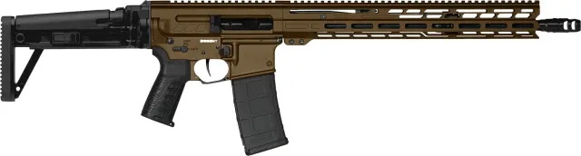 CMMG 55A1A0B-MB Dissent MK4 5.56 NATO 16.1" Rifle Midnight Bronze - CMMG - 5.56X45MM NATO