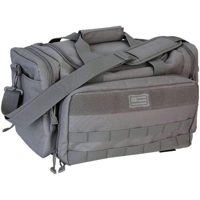 Evolution Outdoor 51314-EV Polyester Range Bag MOLLE Gray - Evolution Outdoor