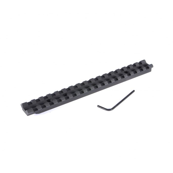 EGW 46160 Ruger American Long Action Picatinny Scope Base, Matte Black - EGW