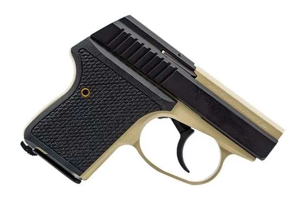 Seecamp LWS-380-BSANDW .380 ACP, 6+1, Brown Sand Cerakote, G10 Grip
