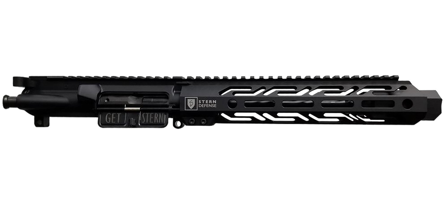 Stern Defense 015SD10INCHMOD5MLOK855 9mm AR-15 Upper 8.5" Barrel Black - STERN - 9 mm Luger