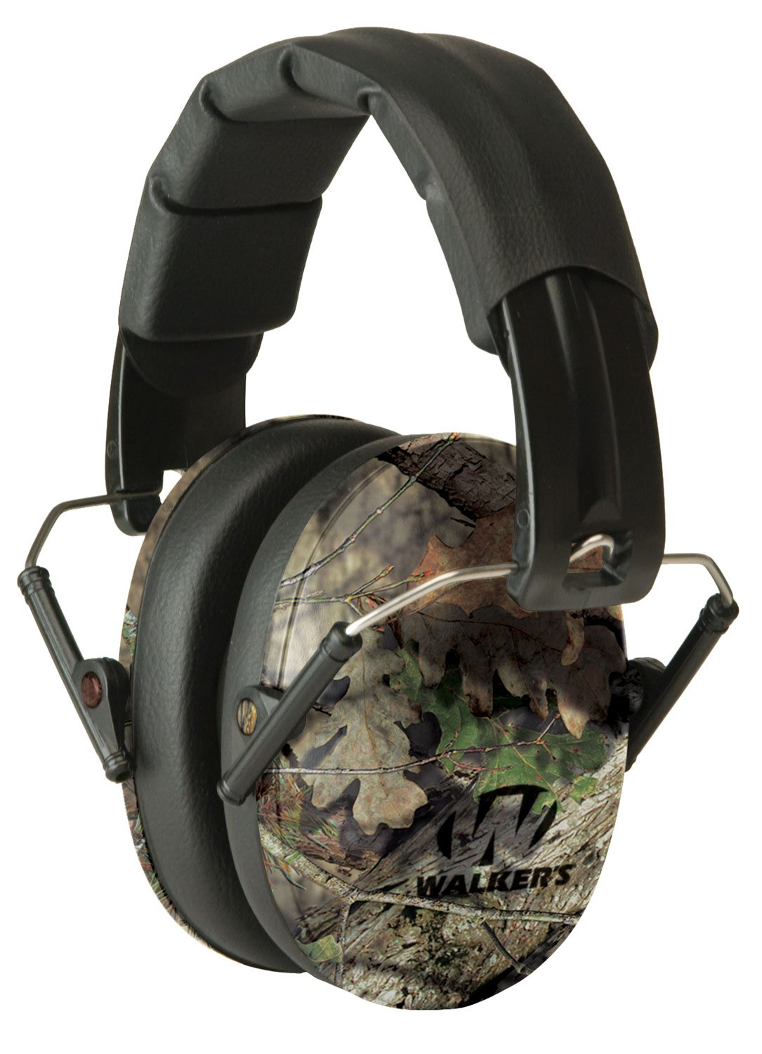 Walker's GWPFPM1CMO Pro Low Profile Passive Muff 22 dB Mossy Oak/Black - Walker's