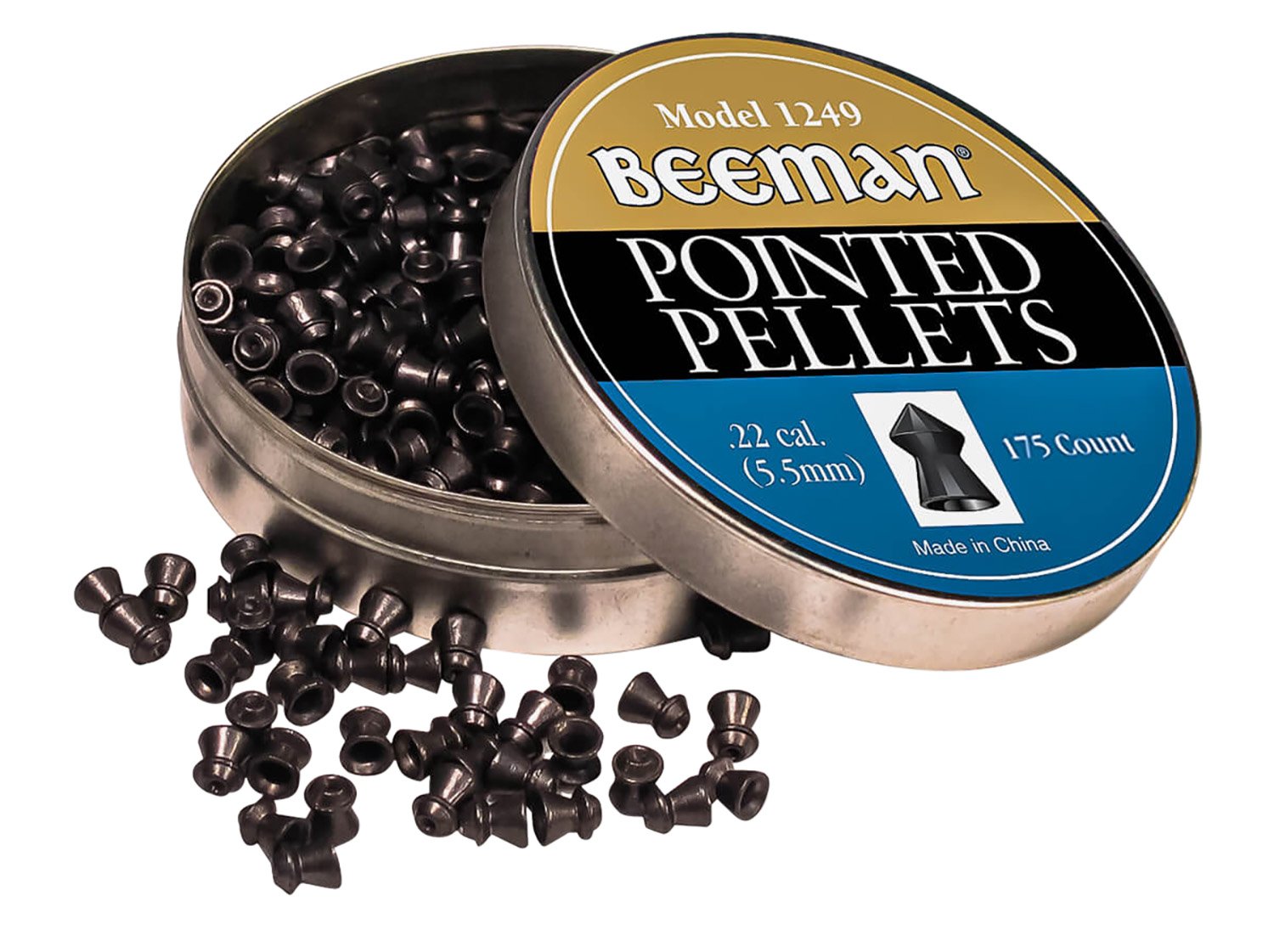Bee Stinger Beeman .22 Pointed 15.43gr Pellets 175 Pack - Bee Stinger - 22