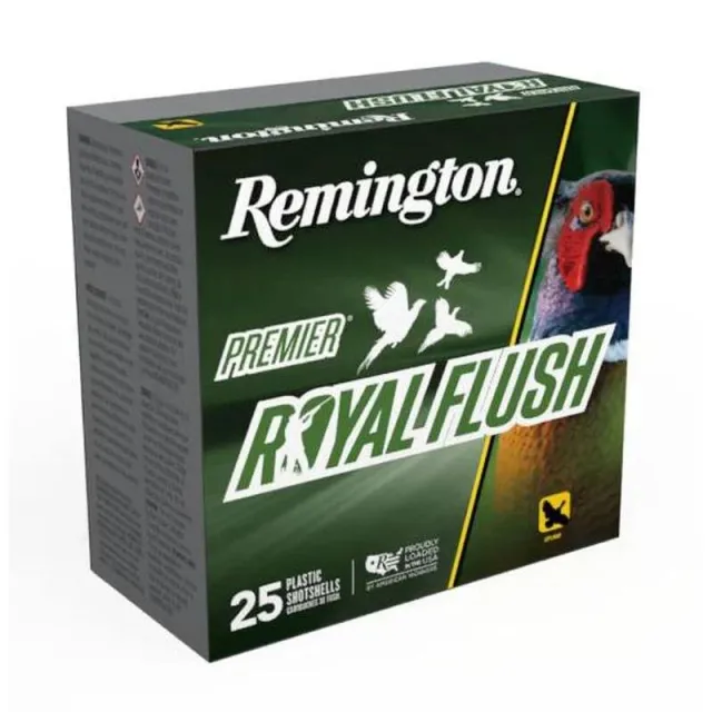 Remington Premier Royal Flush Shotshells 12ga 2-3/4 1-1/4oz 1550 fps #5 - Remington Arms Company, LLC