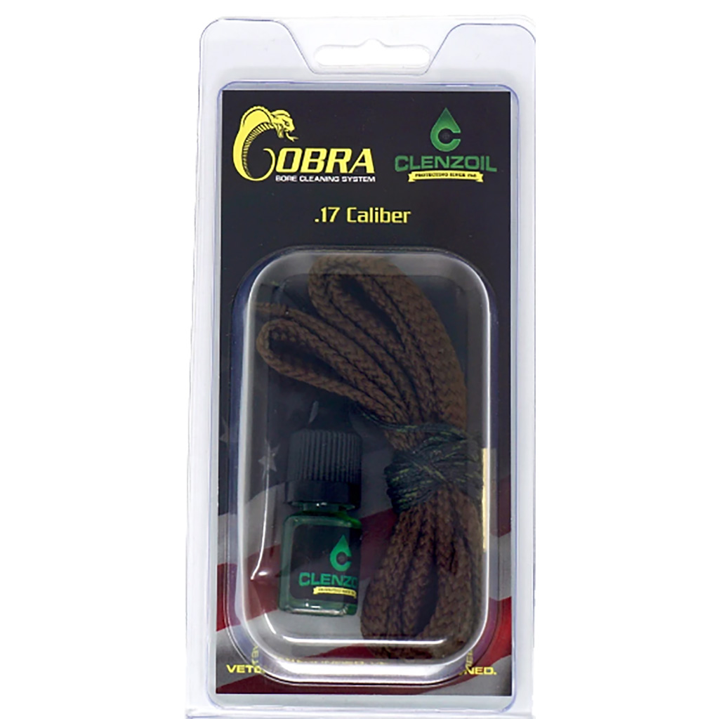 Clenzoil Cobra Bore Cleaner 17 Cal Rifle Solvent Formula - Clenzoil