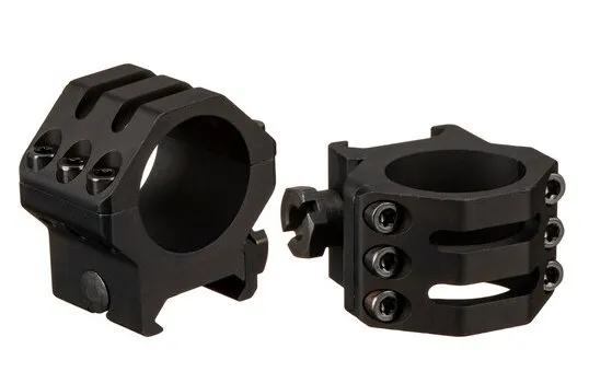 Weaver Mounts 99688 Picatinny Six-Hole 1" Medium Black Anodized Aluminum - Weaver - 1"