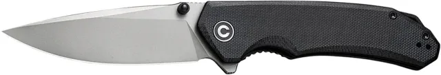 CIVIVI C2102C Brazen Folding Knife 3.5" Drop Point Black G10 - CIVIVI Knives