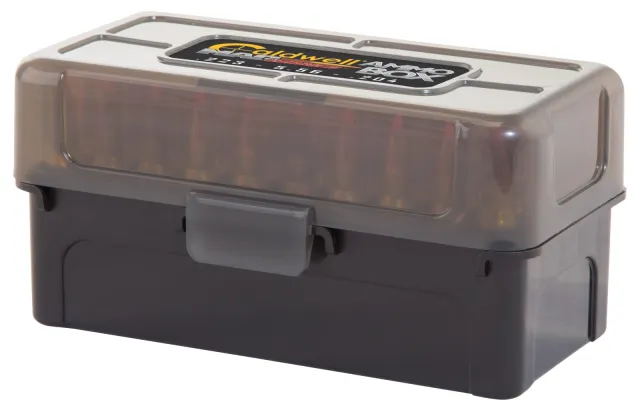 Buy Caldwell 397623 Ammo Box 223 Rem 50rd Polymer Brown Removable Lid online