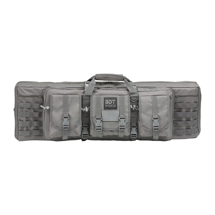 Bulldog BDT40-37SG Tactical Rifle Case 37 in Seal Gray Nylon - Bulldog