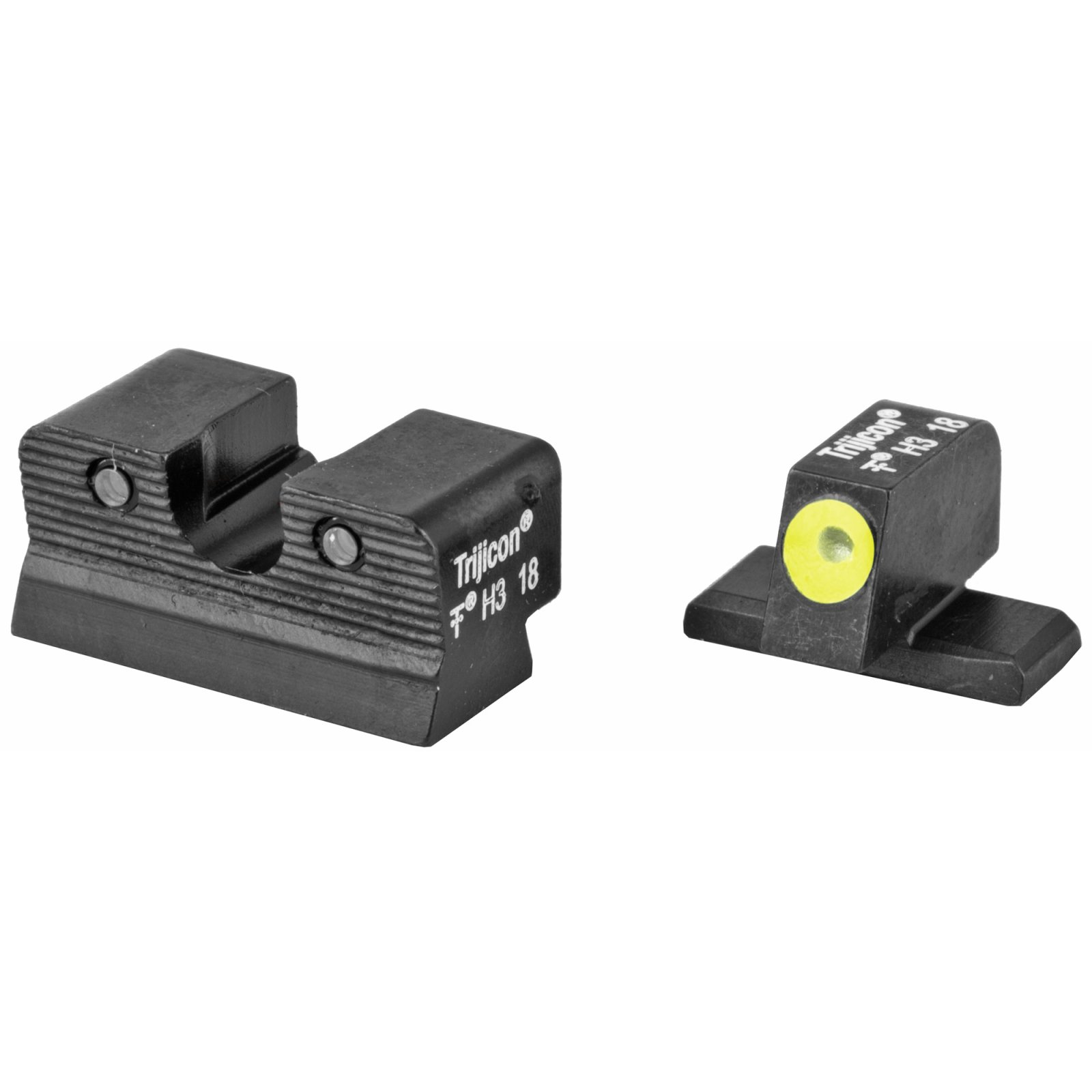 Trijicon SG103Y Night Sights for Sig P220 P229 P365 Yellow Green Tritium - Trijicon