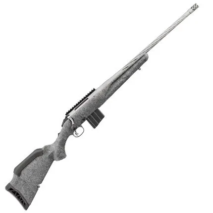 Buy Ruger 6mm ARC Gen II Gray Splatter Stock 20" Spiral Fluted Barrel Cerakote online