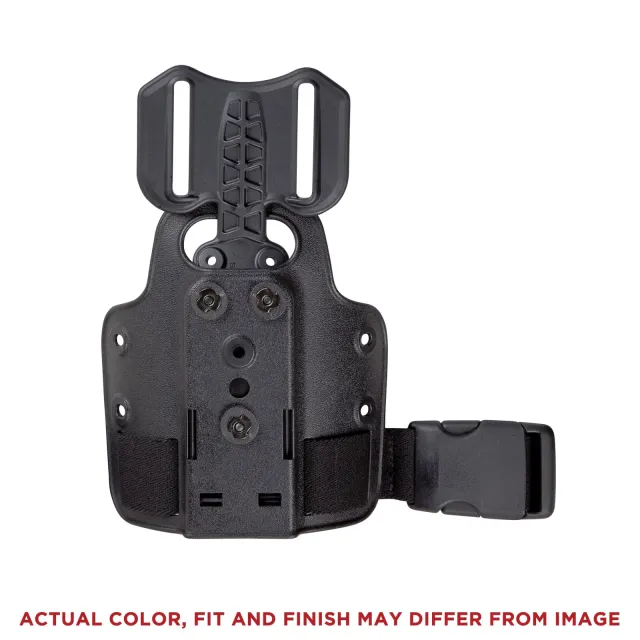 Safariland 6004-25-2 Single Strap Leg Shroud Black Drop-Flex Adapter - Safariland