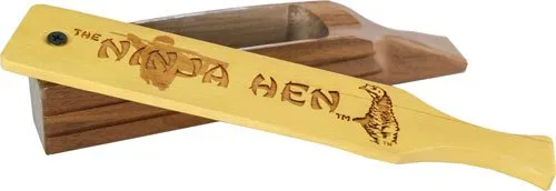 Buy Woodhaven WH088 Ninja Hen Box Call Walnut Yellowheart Lid Turkey Call online