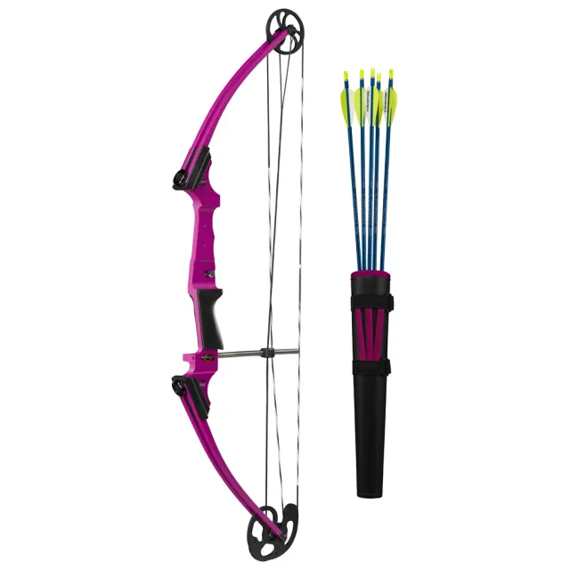 Buy Genesis 10932 Bow Set Purple RH, 10-20 lbs, 15-30" Draw, 35.5" Axle online