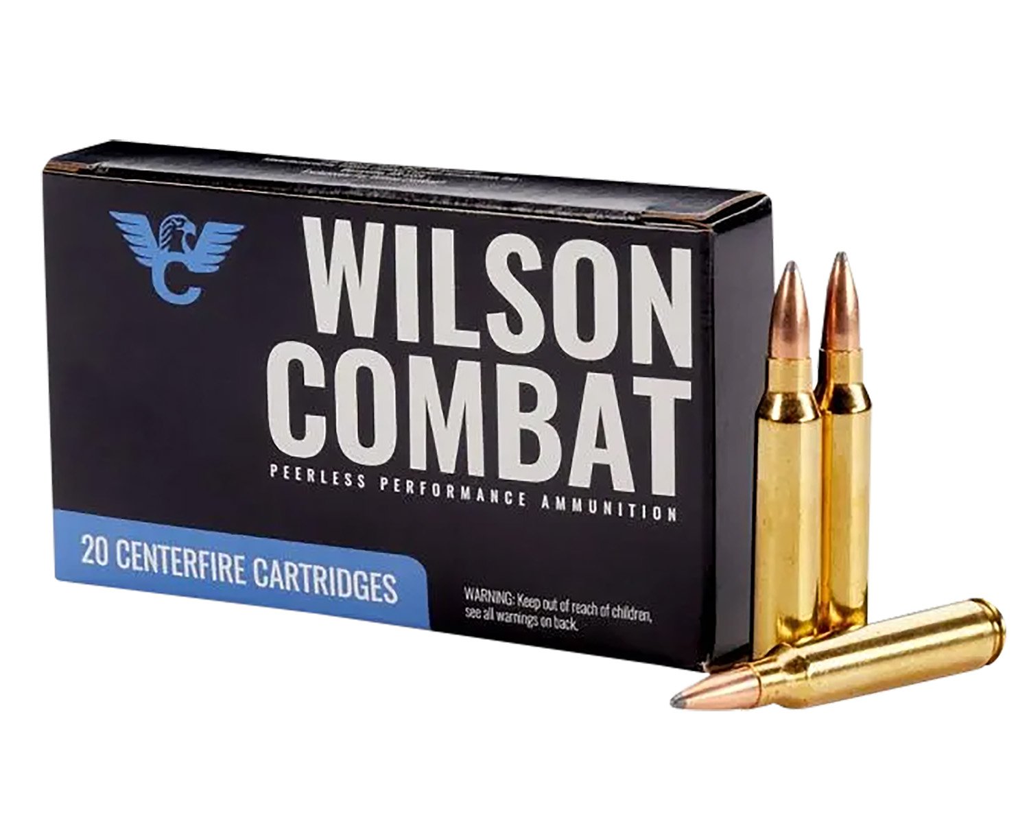 Wilson Combat A22365SBT 223Rem 65gr Sierra GameKing Spitzer Boat Tail ... - Wilson Combat - .223 Remington