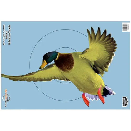 Birchwood Casey 35407 Duck Target 12 x 18 Inch 8 Pack Full Color - Birchwood Casey