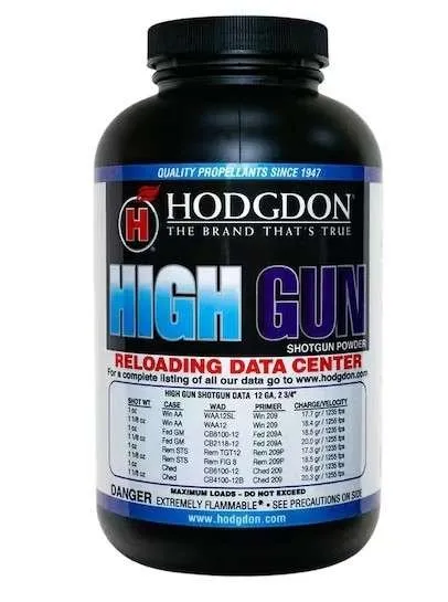 Hodgdon HG1 High Gun Powder Pistol/Shotgun 12 Gauge 1 lb - Hodgdon - 12 Gauge
