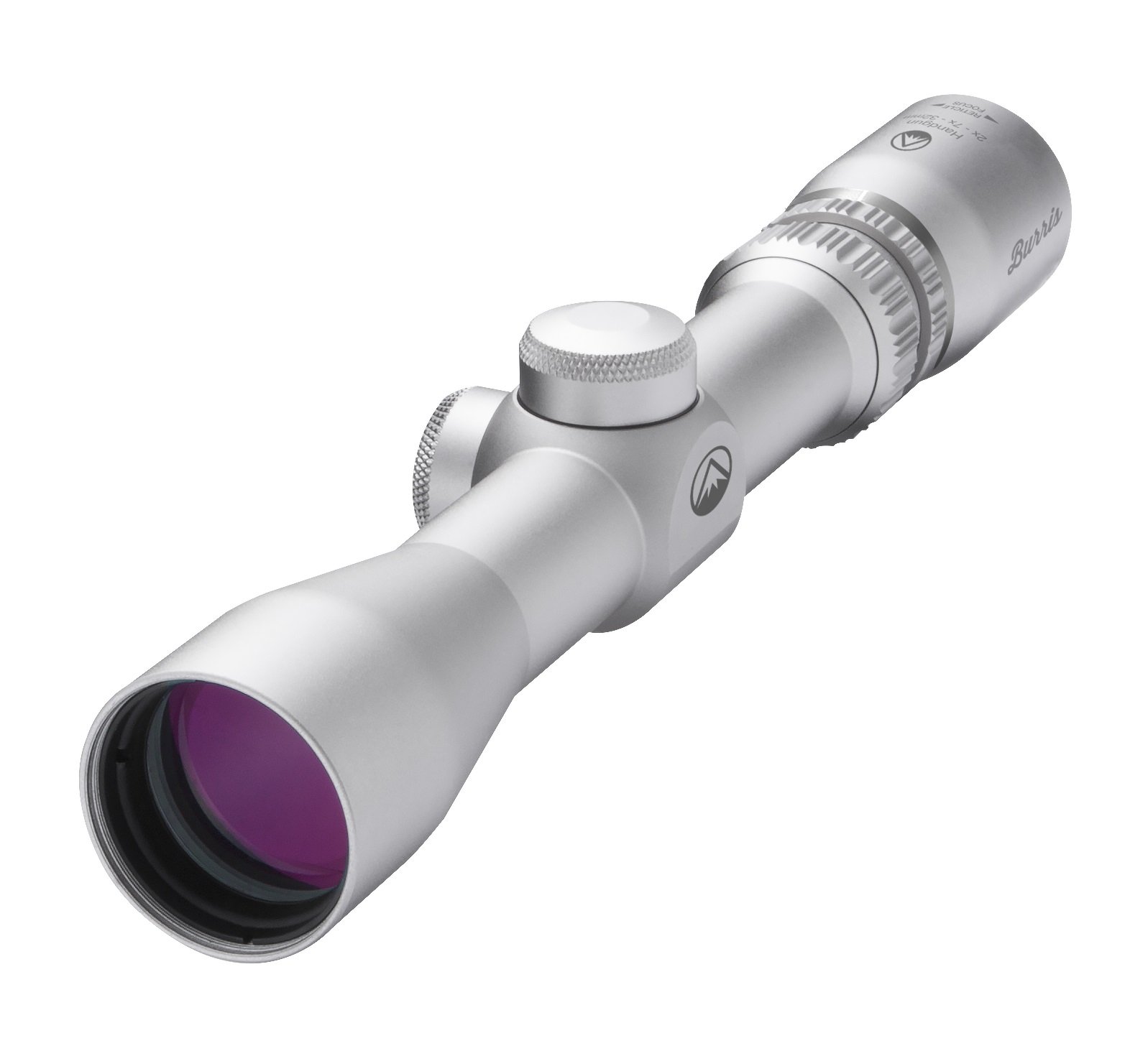 Burris 200298 Handgun Scope 2-7x32mm Plex Reticle Nickel 1 in. - Burris Optics - 32MM