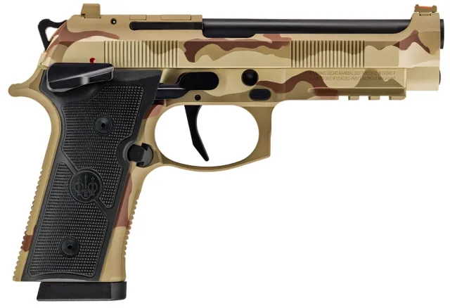 Beretta SPEC0732A15 92XI SAO 9mm 4.7" 15+1 Desert Combat Cerakote - Beretta - 9mm for sale at Keys Gun Shop