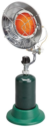 Mr. Heater F242200 Single Tank Top Heater, 10,000-15,000 BTU, 1lb Cylinder - Mr. Heater