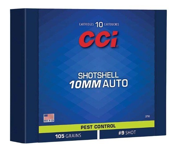 Buy CCI 3710 Pest Control 10mm Auto 105gr Shotshell Ammo 10/Box online